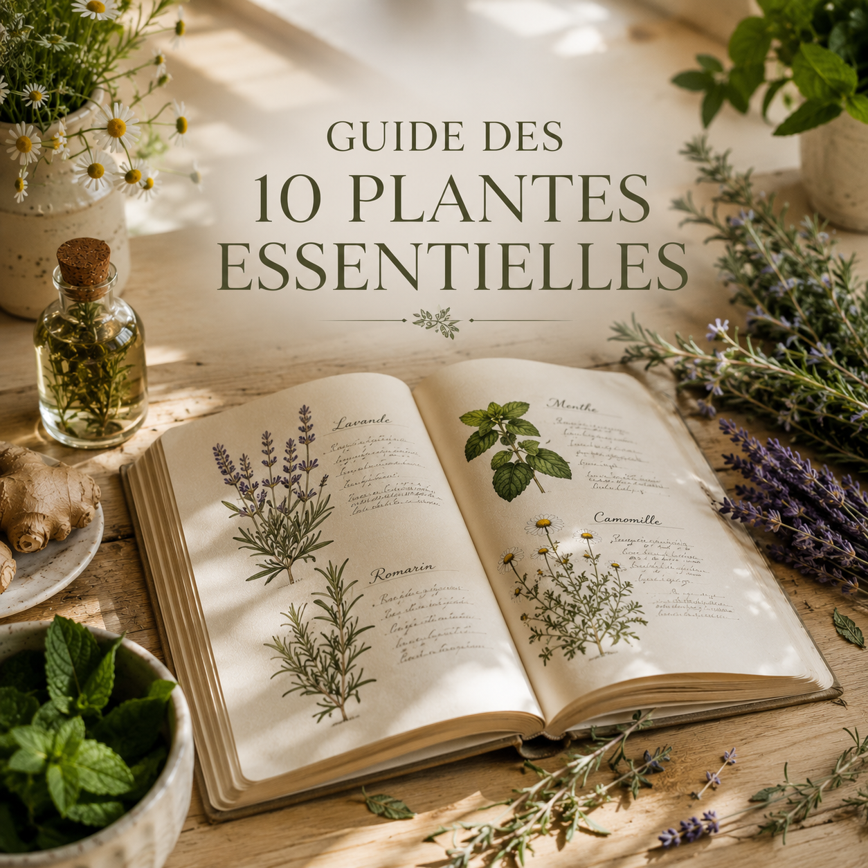 10 herbes indispensables