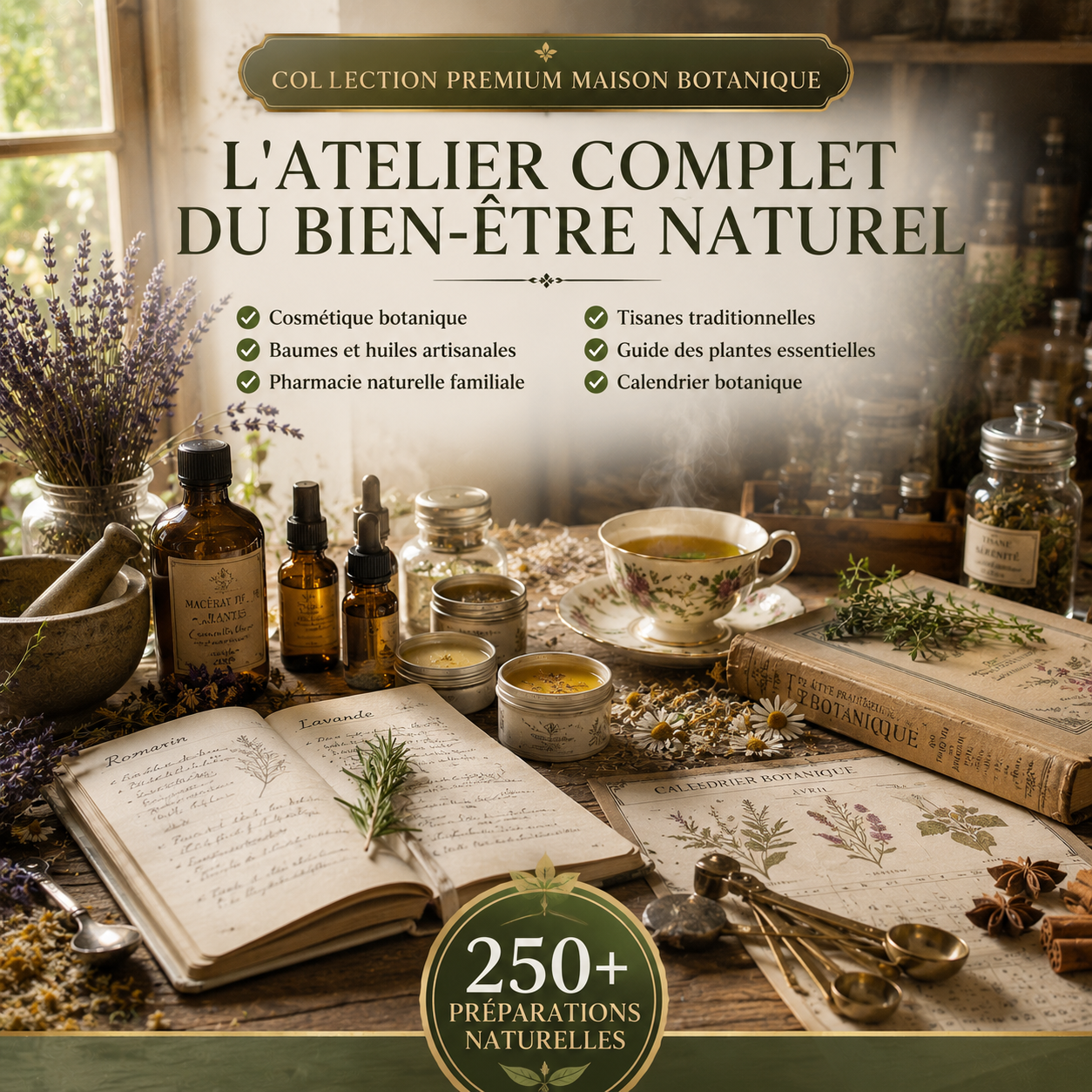 L'Atelier Complet du Bien-Être Naturel - Couverture de la Collection